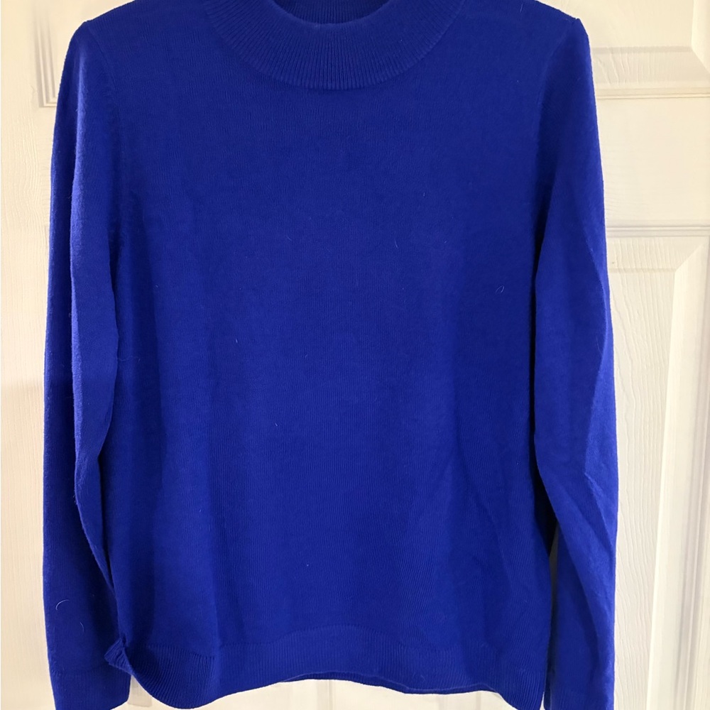 Alia Royal Blue Knit Top